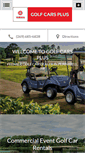 Mobile Screenshot of golfcars-plus.com